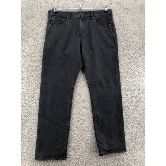 Banana Republic Jeans Mens 36x32 Gray Premium Performance Slim Fit Denim Stretch - Picture 11 of 11